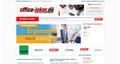 Desktop Screenshot of office-joker.de